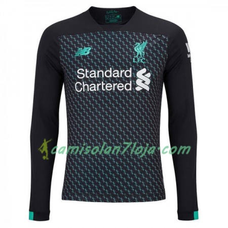 Camisola Liverpool 3º Equipamento 2019-2020 Manga Comprida